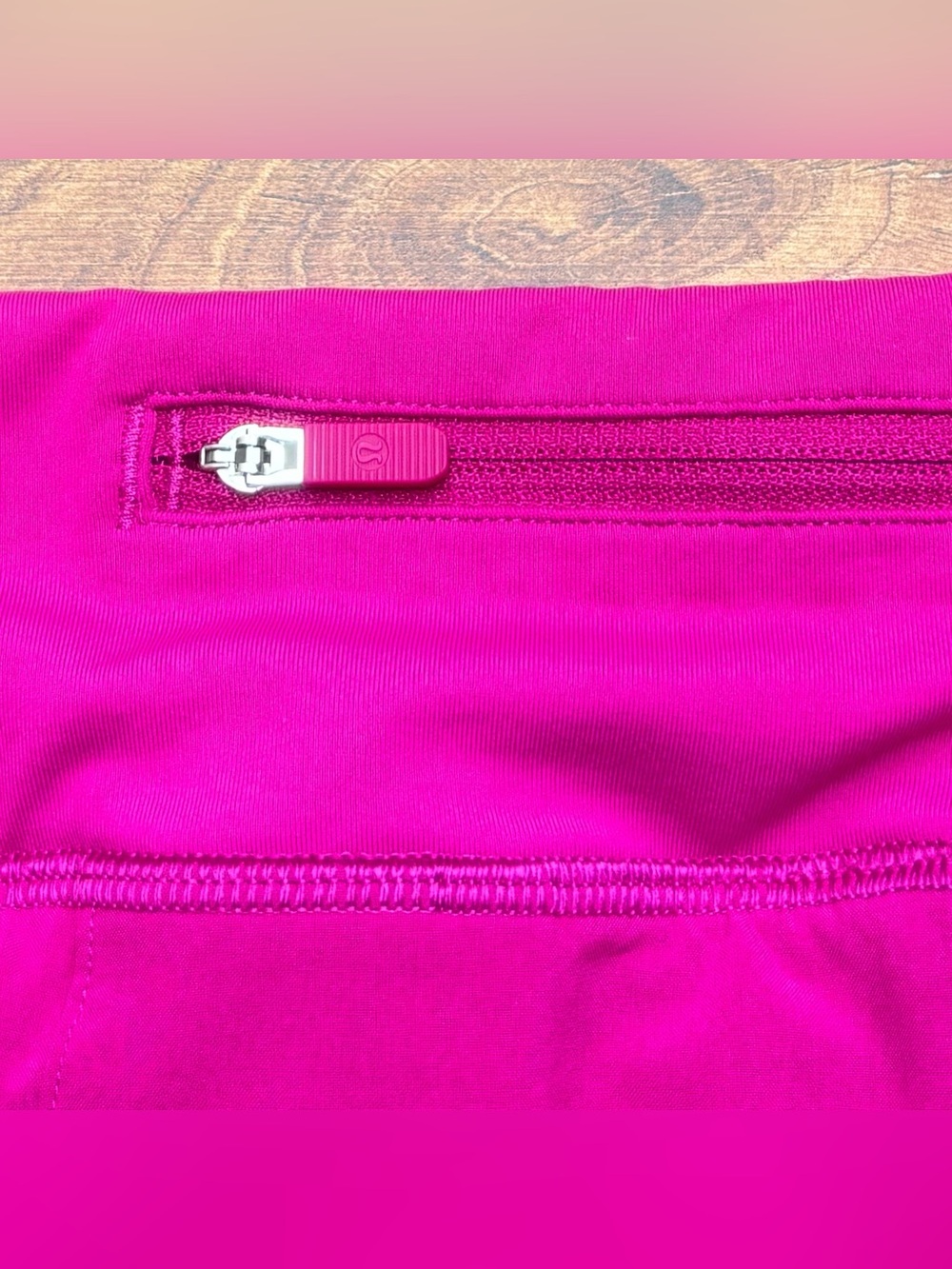 Lululemon Pace Rival Mid Rise Skirt Skort In Ripened Raspberry Size 8 - Picture 6 of 7